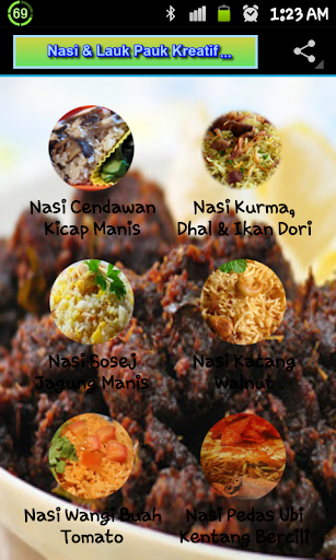 Nasi Dan Lauk-Pauk Kreatif