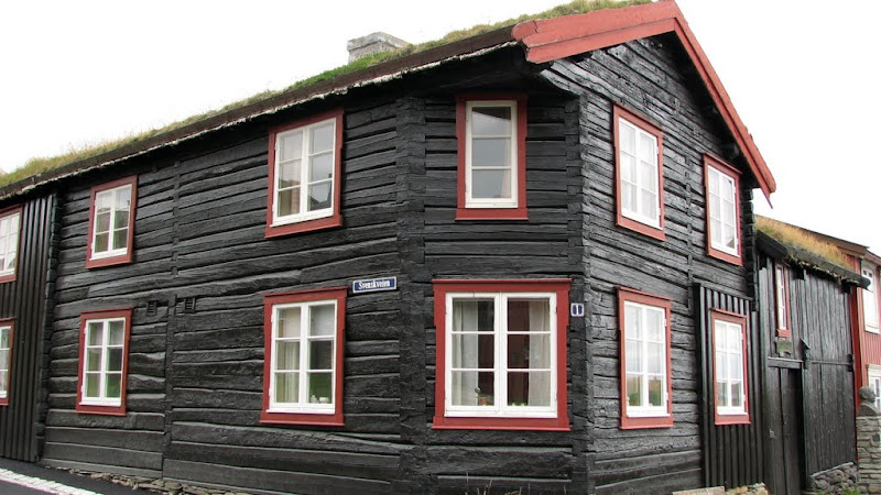 Røros - город рудокопов