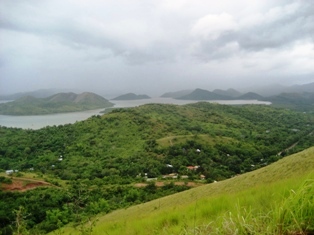 View from the top of Mount Tapyas, Coron, Palawan