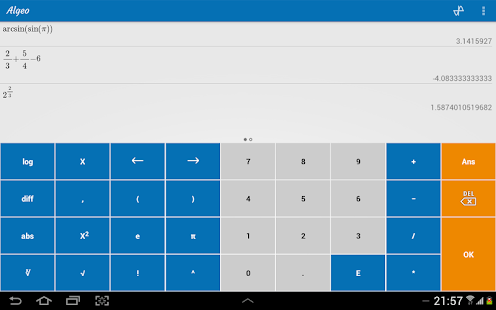 Algeo Graphing Calculator