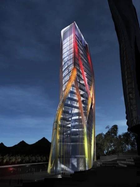Modern skyscraper