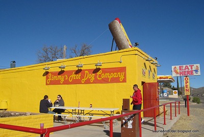 Jimmy's Hot Dog Company: you CAN'T miss it!