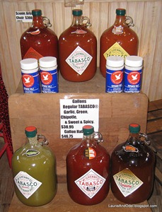 Gallons of Tabasco