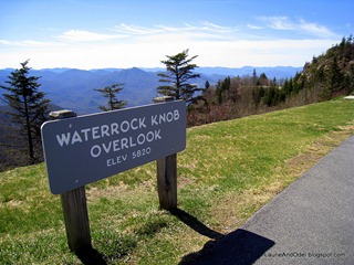 Waterrock Knob, where we stopped for a hike.