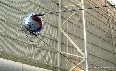 Sputnik, the first man-made object to orbit in space