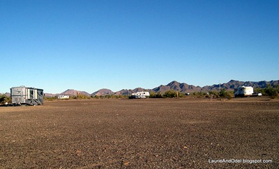 Boondocking at Quartzsite in December - where is everyone??  :)