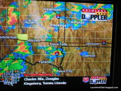 Doppler Radar on the Weather Channel on 6/24/2003.