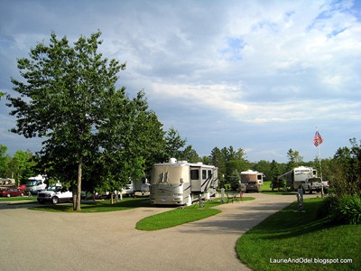 Campsites at Thunder Bay Resort