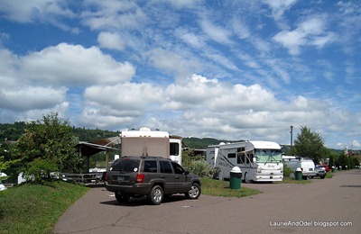 Our row at Houghton RV Park