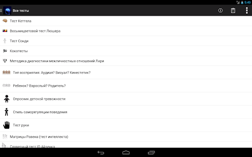 Псиxoлогические тесты