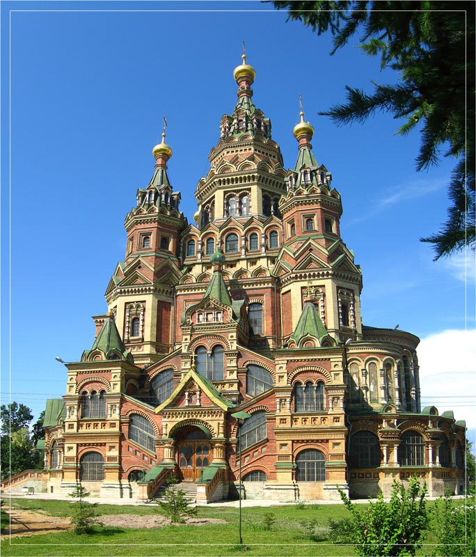 Храм петра и павла в петергофе