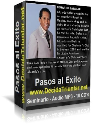 PASOS AL EXITO, Dr. Eduardo Salazar [ Audioconferencia ] – Pasos sólidos y poderosos, sobre las bases para alcanzar el éxito y construir riqueza.