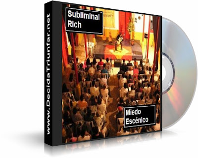MIEDO ESCÉNICO, Subliminal Rich [ Audio CD ] – Audio subliminal para ayudar a perder el miedo de presentarse ante una audiencia