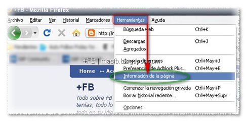 Desbloquar Imágenes Firefox