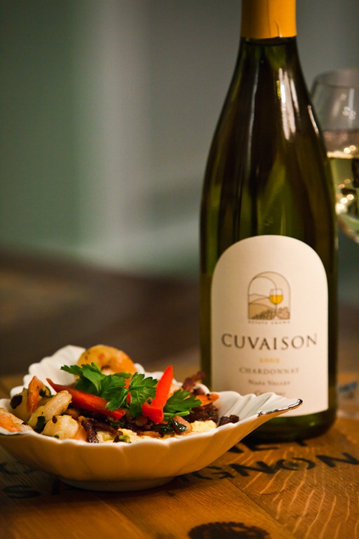 [Shrimp and Grits with Cuvaison Chardonnay[4].jpg]