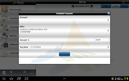 Altura Credit Union Tablet Screenshots 3