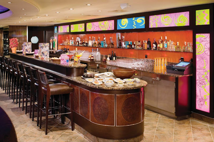 Head to the Norwegian Gem's Tequila Tapas Bar when you're craving Latin American cuisine.