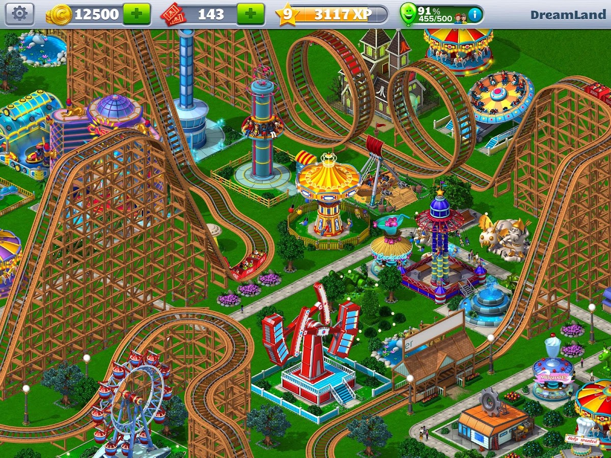    RollerCoaster Tycoon® 4 Mobile- screenshot  