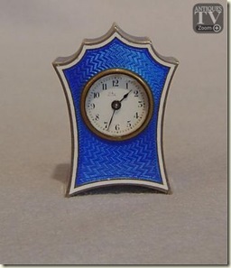 royal blue gullioche clock
