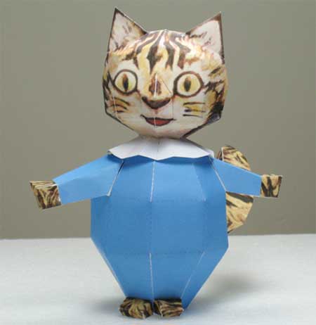 Tom Kitten Papercraft