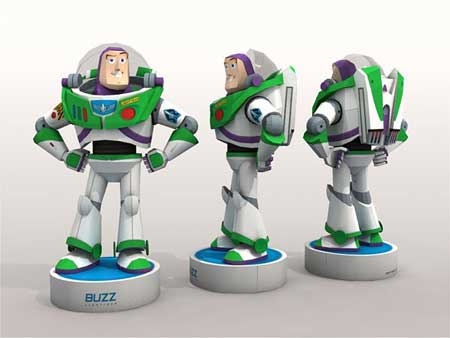 Buzz Lightyear Paper Toy