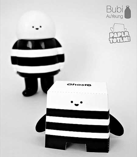 GhostB Paper Toy