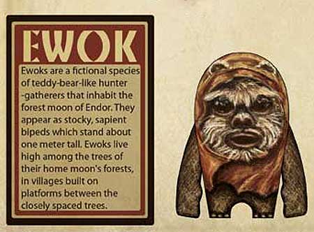 Ewok Papercraft