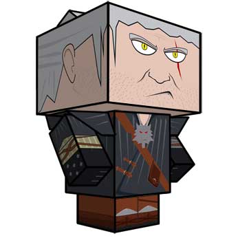 The Witcher 2 Geralt Papercraft