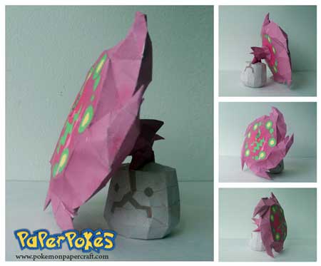 Pokemon Spiritomb Papercraft