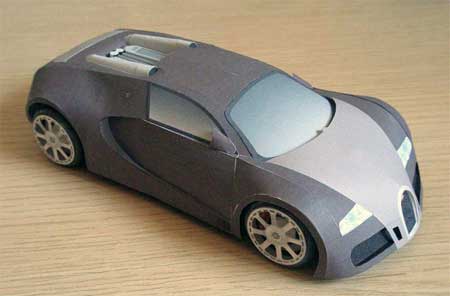 Bugatti Veyron Papercraft