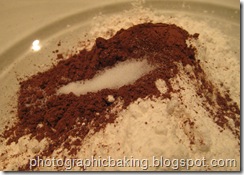 Red velvet cake dry ingredients