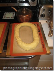 Shaped dough