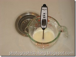 Heated buttermilk