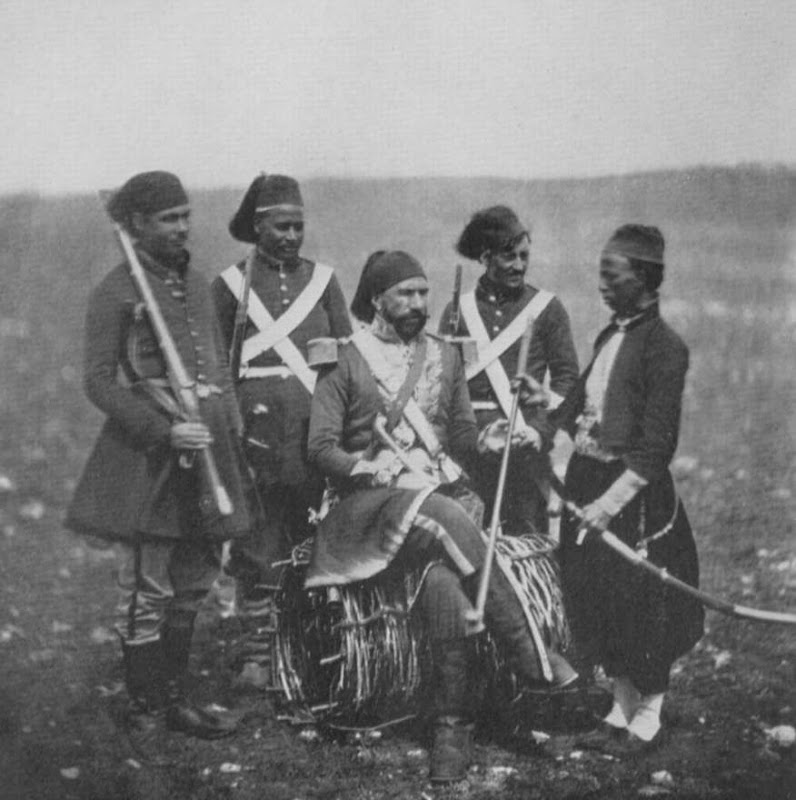 Турецкий военачальник времен Крымской войны... - история в фотографиях ...