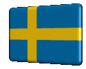 Sweden flag animation