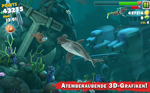 Hungry Shark Evolution apk cracked download - screenshot thumbnail