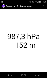 Altimeter Barometer