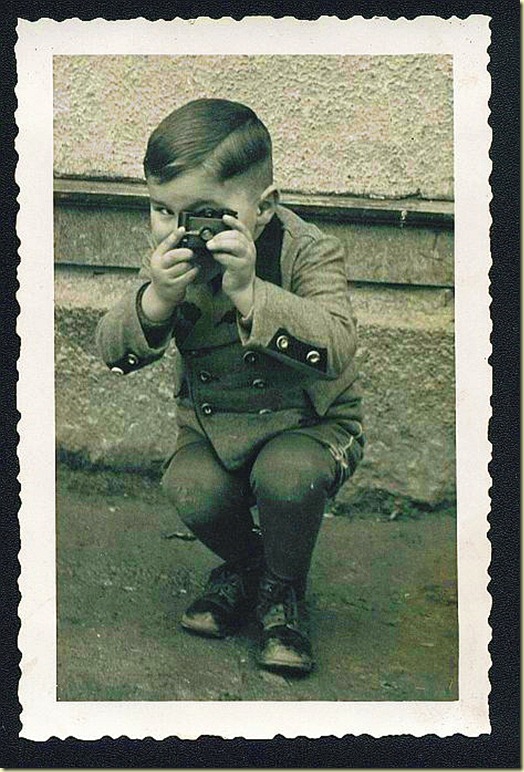 1910 Boy With Camera