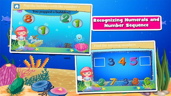 Mermaid Princess Pre K Games - náhled