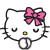 Hello Kitty muchas lagrimas