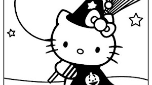 91 Ausmalbilder Hello Kitty Engel