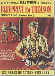 Fleetway Super Library - Frontline Series No.5 - Maddock's Marauders - Blueprint for Treason
