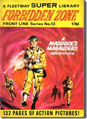 Fleetway Super Library - Frontline Series No.13 - Maddock's Marauders - Forbidden Zone