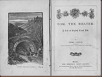 Forgotten Canal Books No.2 Title page Tom the Boater