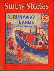 Sunny Stories. The Runaway Barge.1954