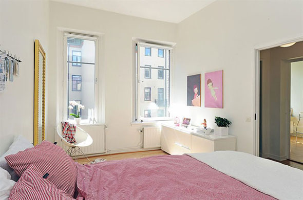 minimalist colorful small apartment designs inspiration