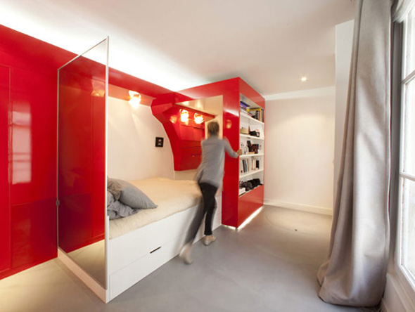 red nest modular bedroom design ideas