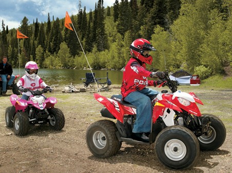 2008 Polaris Outlaw 50 ATV