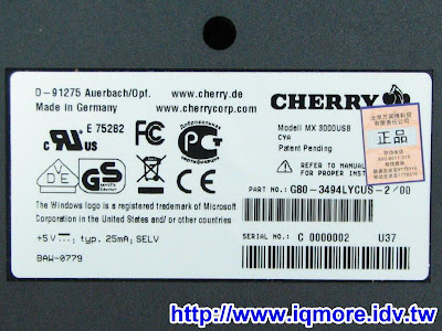 Cherry G80-3494 LYCUS-2 黑色赤軸(紅軸)機械式鍵盤評測 - 老貓測3C