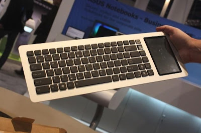 CES 2009:  ASUS Eee Keyboard -將PC概念放進鍵盤中 - 老貓測3C